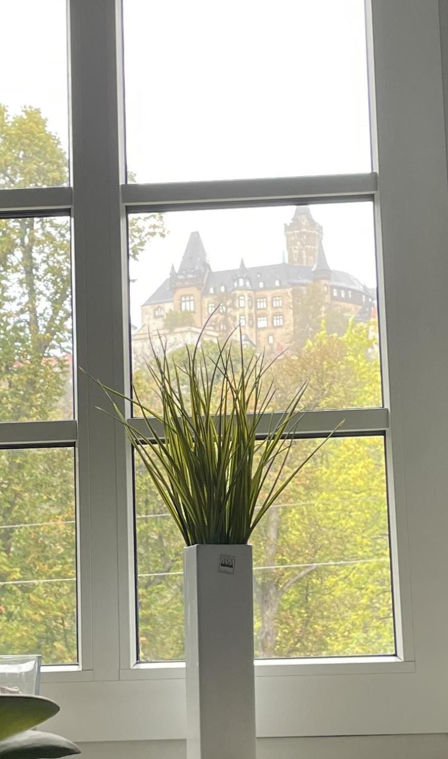Апартаменты Haus Kreuzberg Mit Schlossblick Вернигероде Экстерьер фото